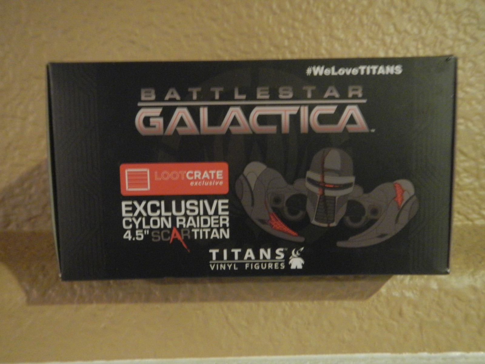 Loot Crate Exclusive - Battlestar Galactica Cylon Raider Titans Vinyl Figure