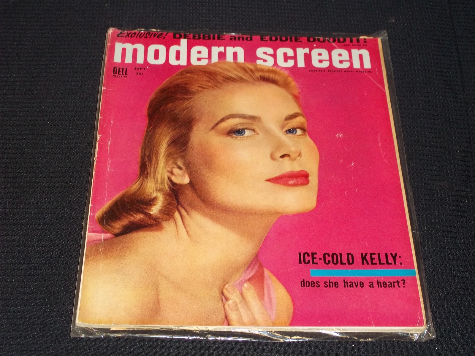 1955 SCREEN STORIES  GRACE KELLY マガジン 1955 SEPTEMBER MODERN SCREEN MAGAZINE - GRACE KELLY FRONT