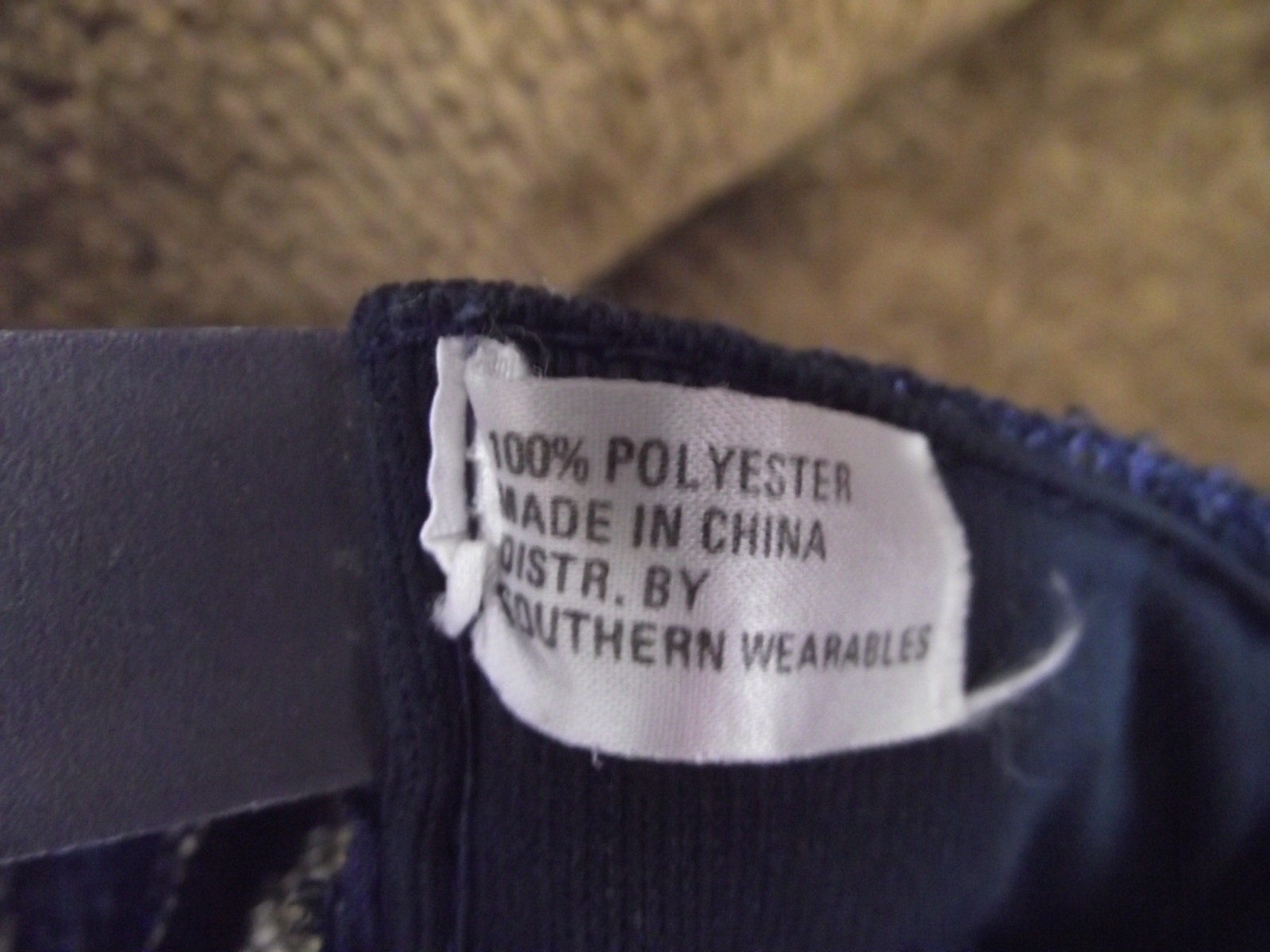 Vintage Blue Adjustable Stone Mountain Park Georgia Trucker Baseball Hat Cap