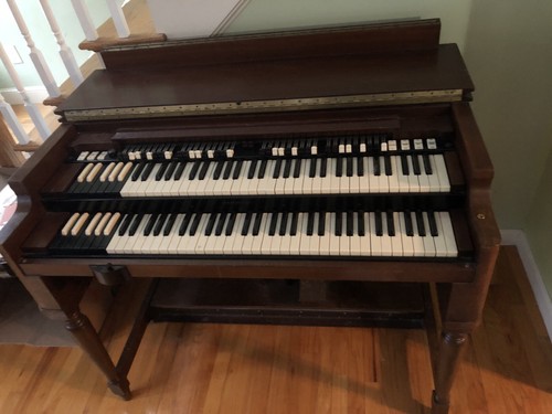 Hammond 1954 B2 Coverted To B3 Organ. Setup To Run 122 Leslie