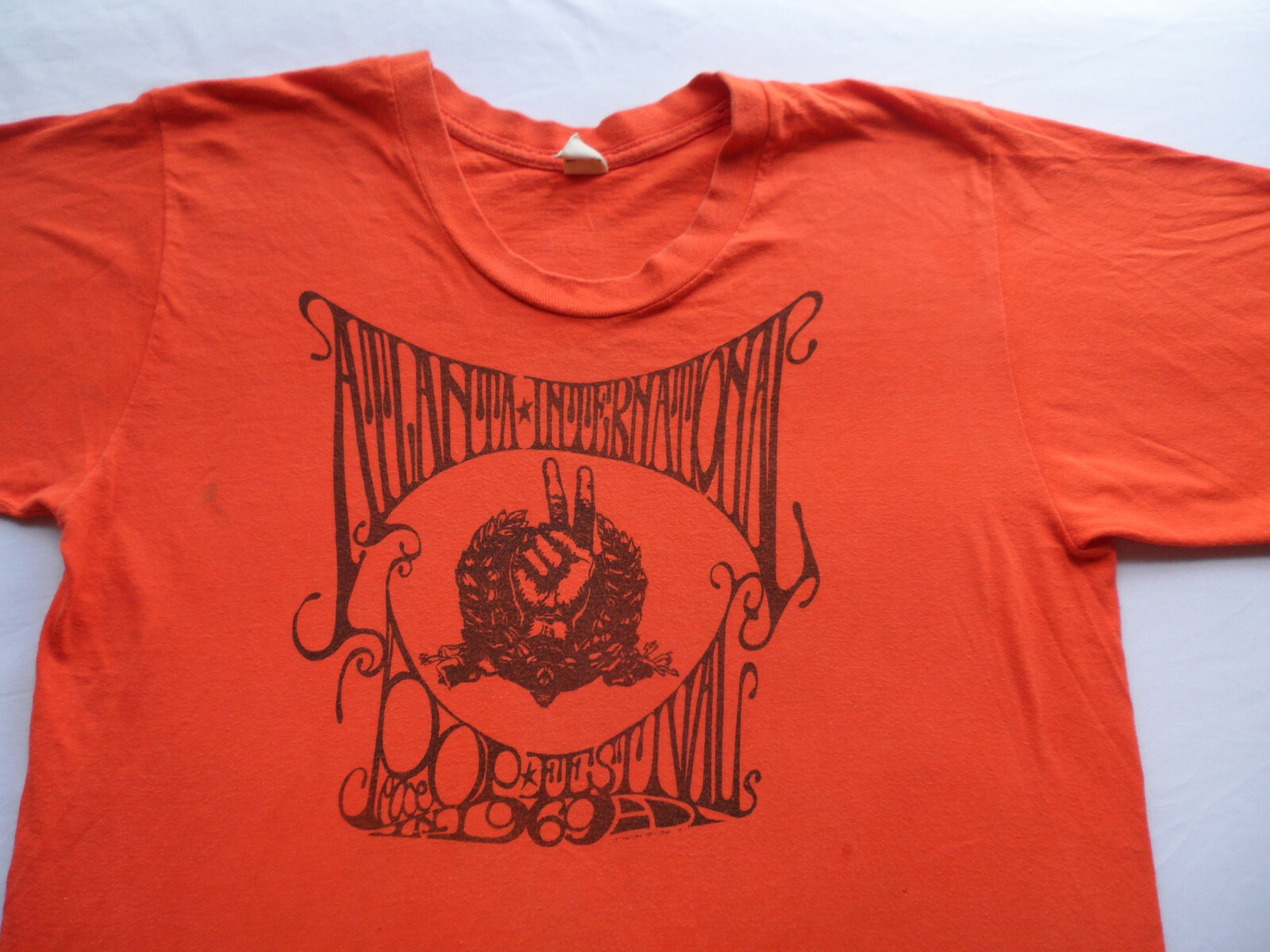 Atlanta International Pop Festival Tシャツ Led Zeppelin Atlanta Music Festival 1969 T Shirt - Rare Rock