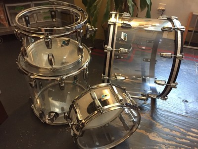 ludwig vistalite bass drum kitpiece pak