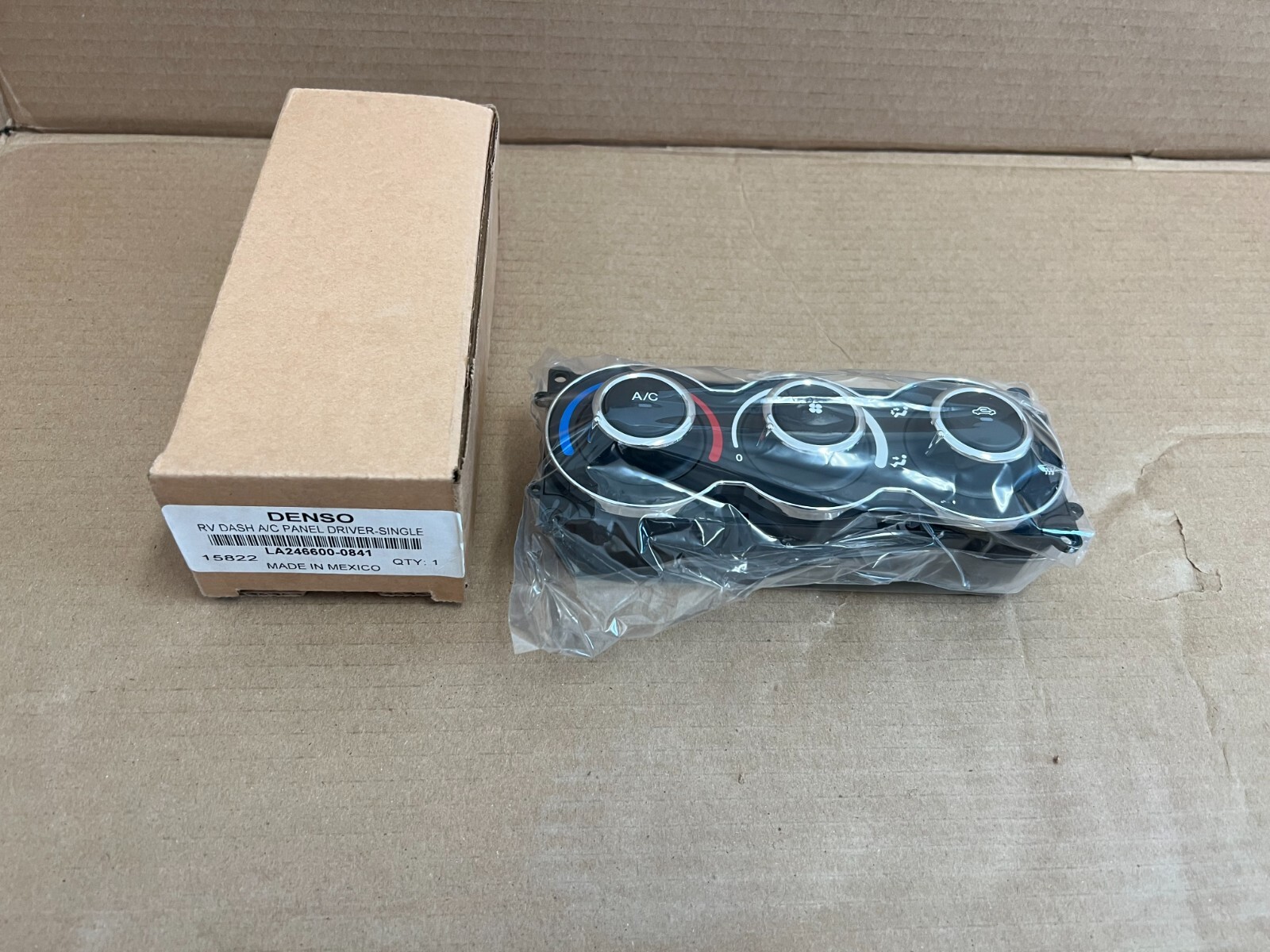 Denso RV Dash A/C Panel Driver-Single Control Panel New | eBay