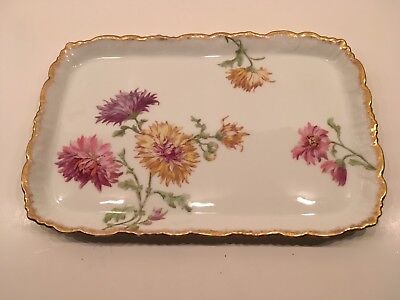 Franz Fine Porcelain /"Cozies/" Chrysanthemum Flower Design Spoon FZ01508