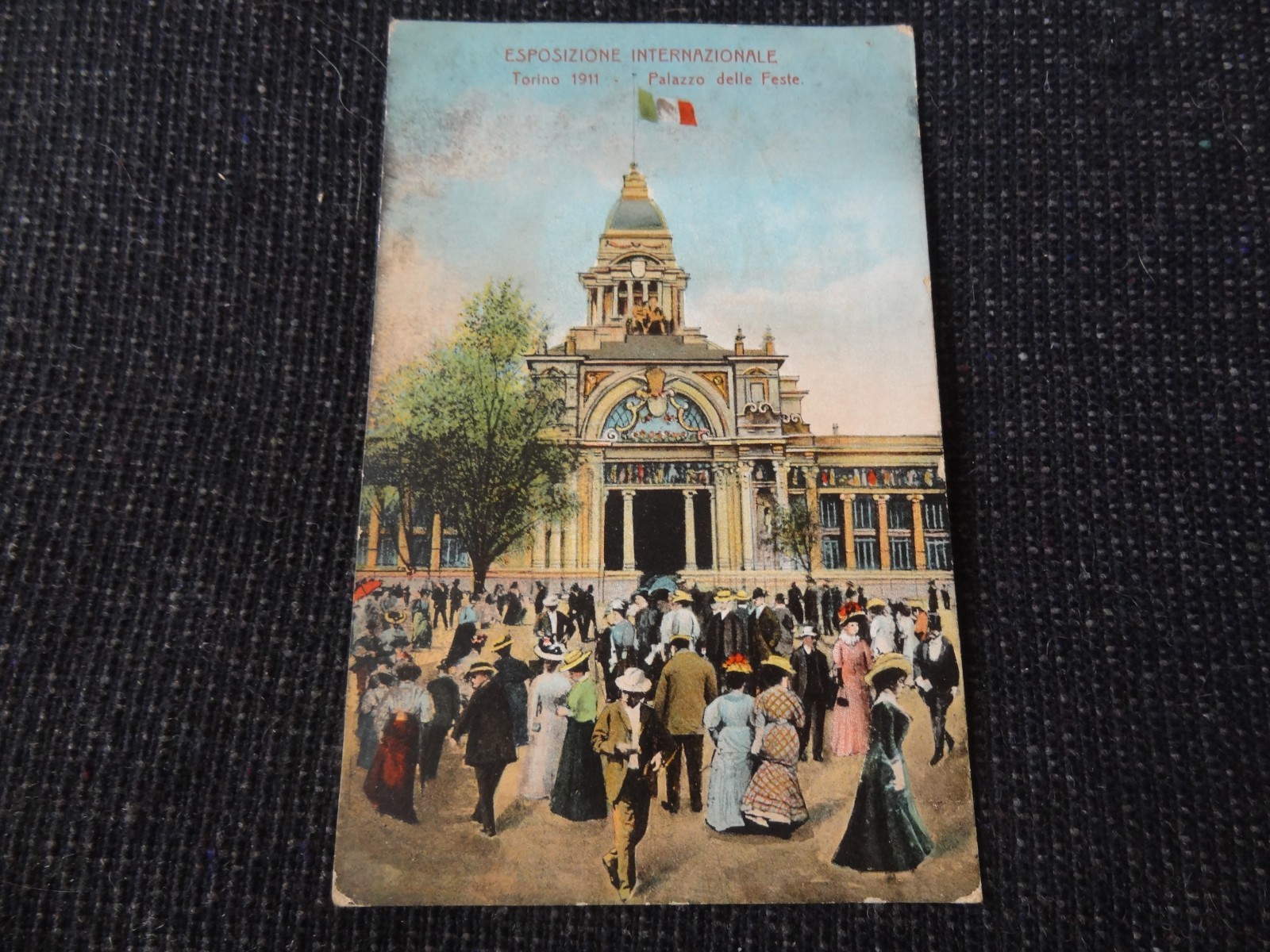 Esposizione Internazionale Torino 1911 Postcard Social History Italy - 124687