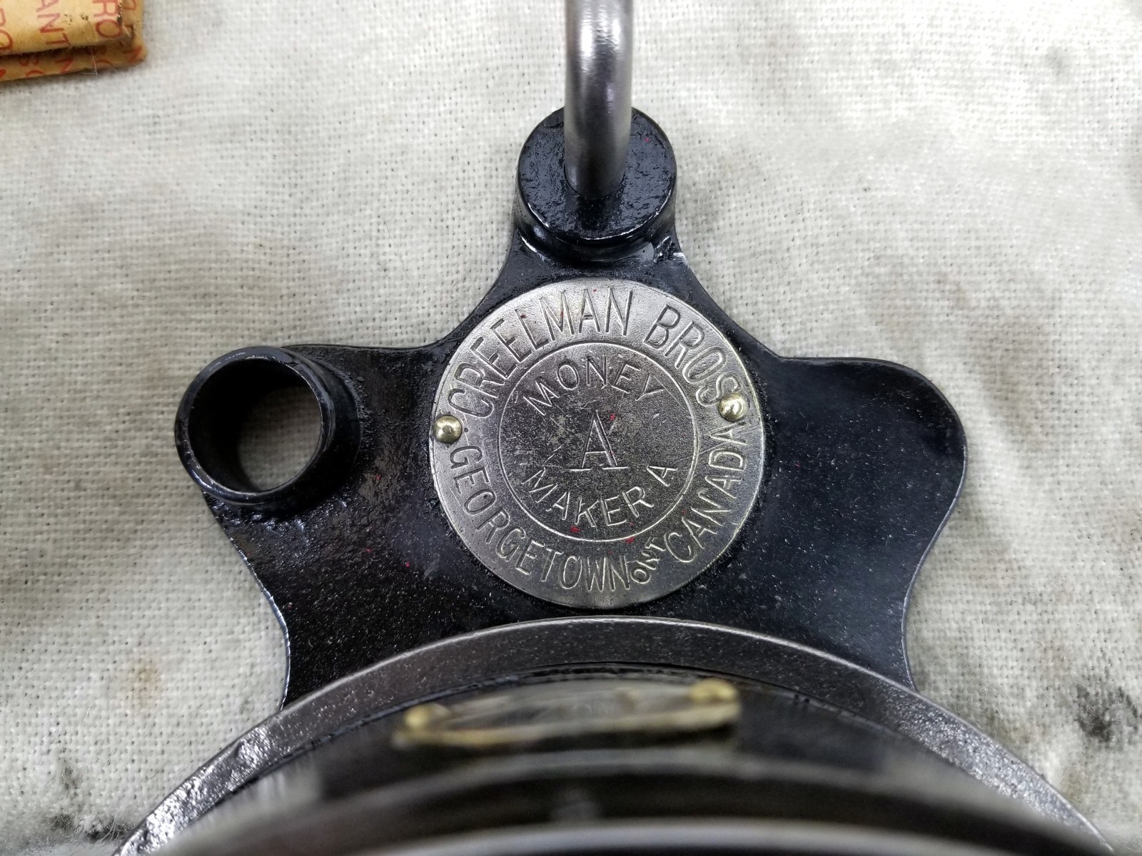 RARE CREELMAN MONEY MAKER SOCK KNITTING MACHINE 2 CYL 54/72 1 RIB 36 NEW NEEDLES