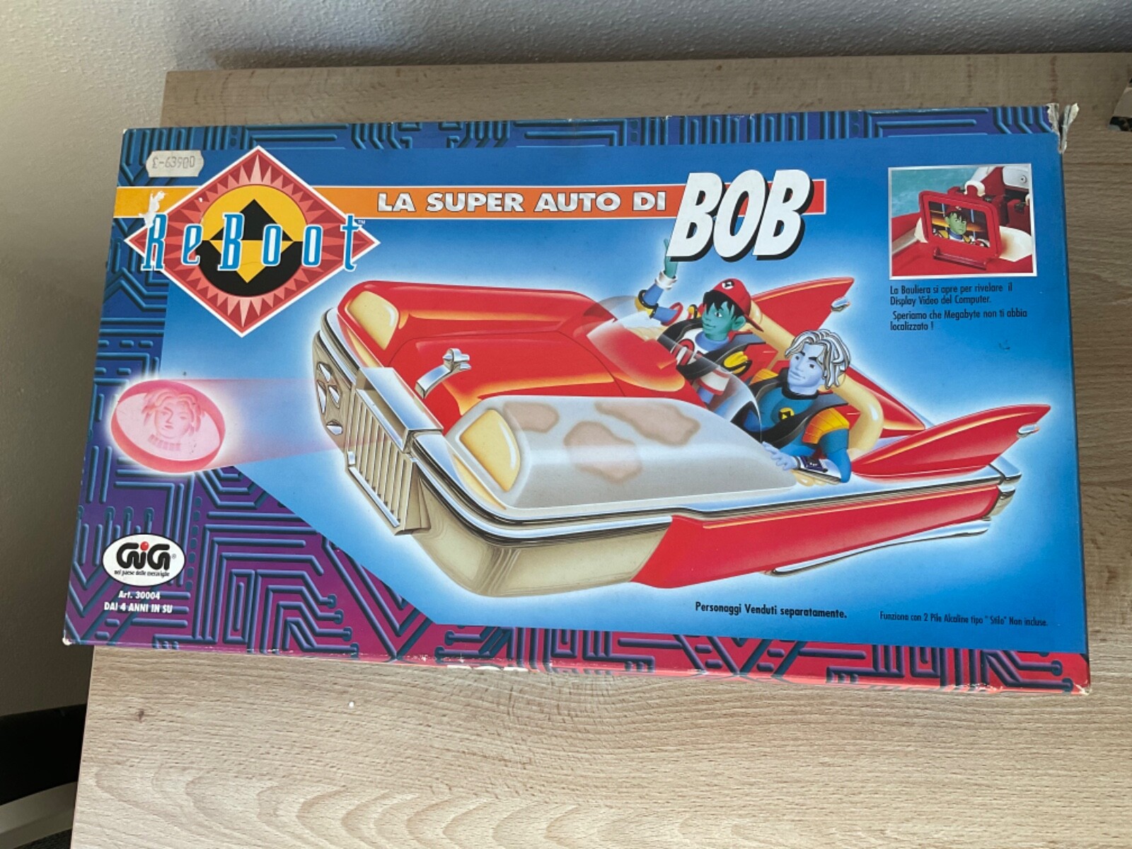 ウィンウィン　ポラロイド ReBoot Bob's Drophead Car V262 Turbo Irwin Toy Brand New