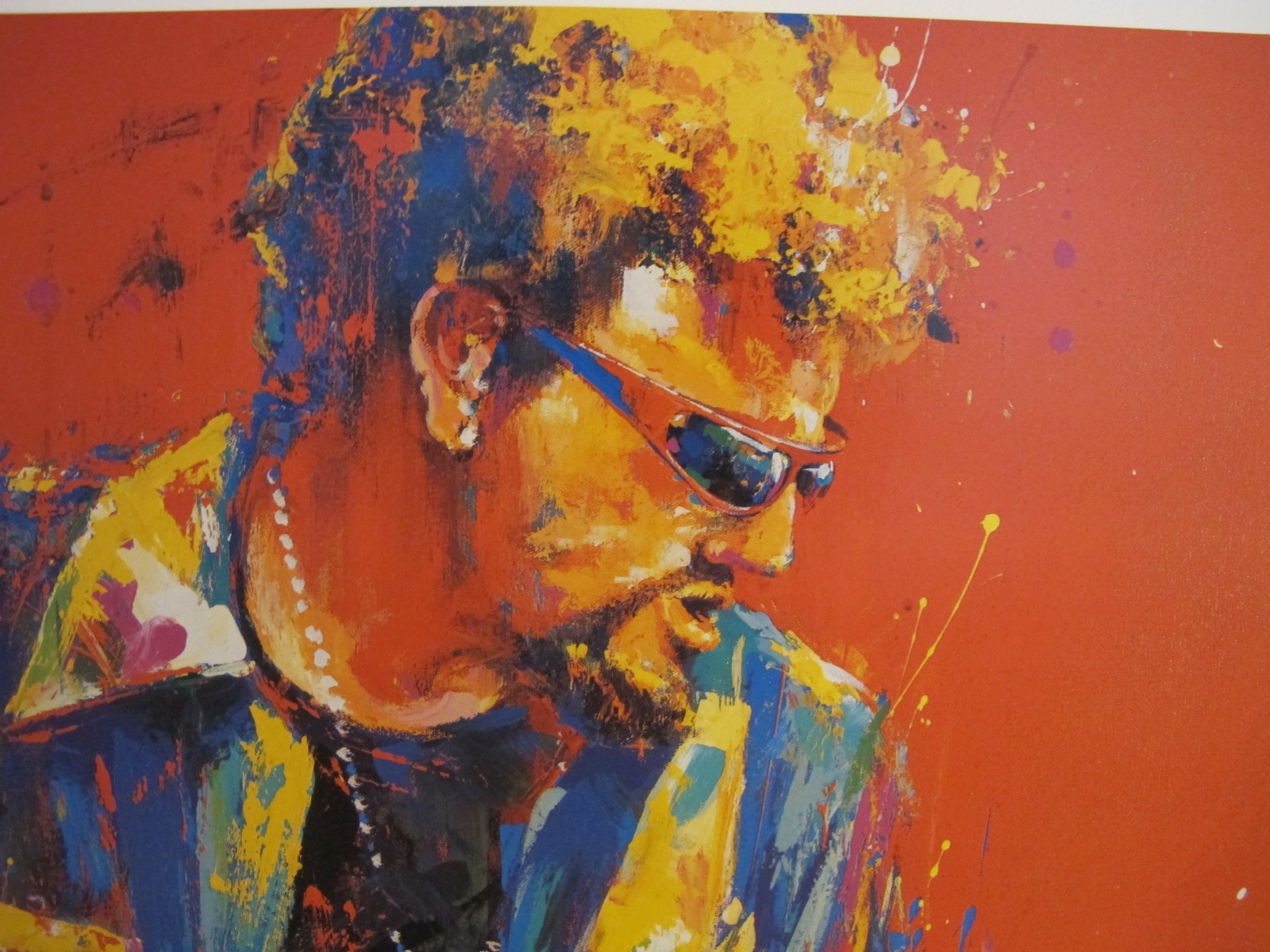 Sammy Hagar Lithograph By Malcolm Farley NIB Signed