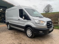 2019 69 FORD TRANSIT 350 130BHP MWB L2H2 FACELIFT TREND SILVER *2 OWNER*NO VAT*