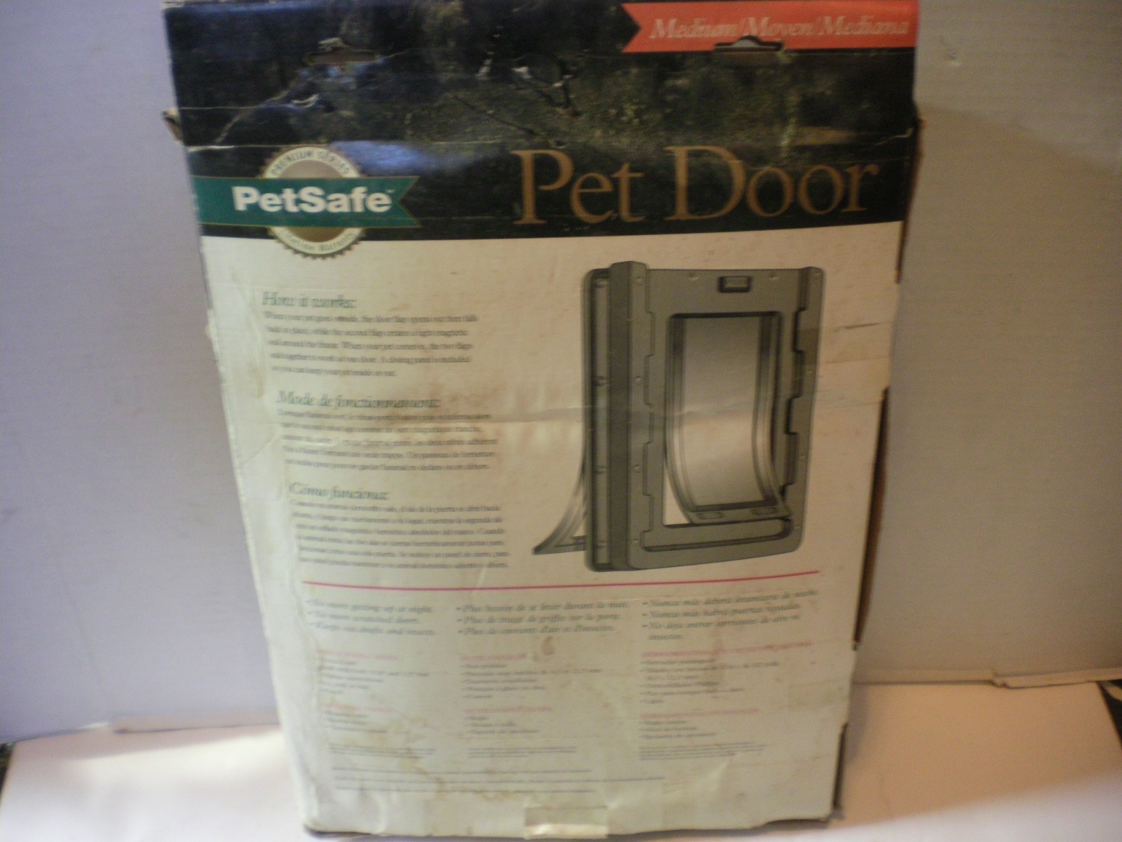 Petsafe Medium Pet Door Brown for Dogs up to 40lbs