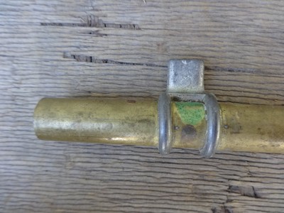Vintage WESTERN BRASS FLUTE Made in San Francisco, California 14