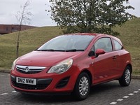 2012 Vauxhall Corsa 1.0 ecoFLEX S 3dr HATCHBACK Petrol Manual