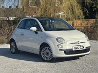 2012 Fiat 500 1.2 Lounge Euro 5 (s/s) 3dr HATCHBACK Petrol Manual