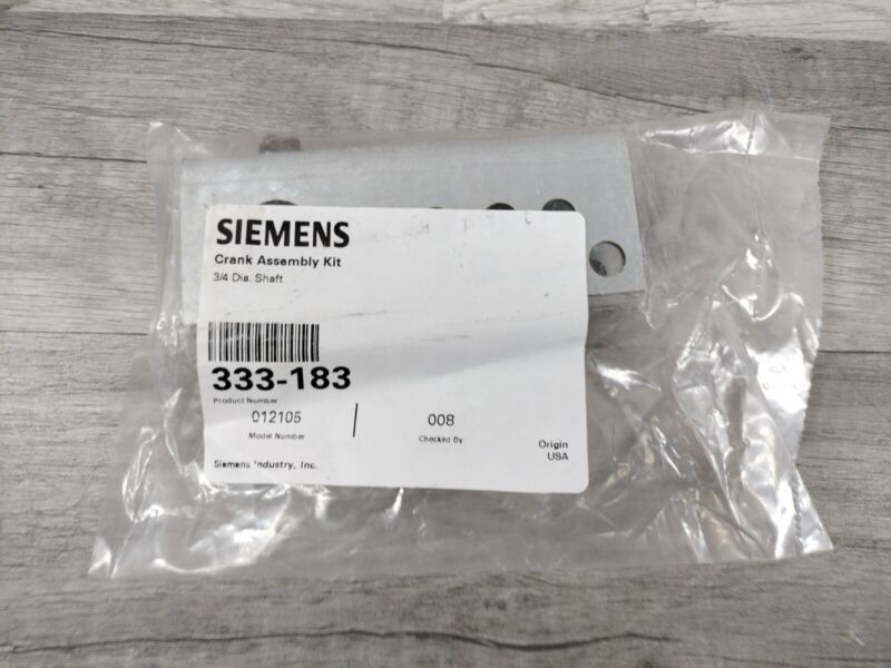 Siemens 333-183 Actuator Crank Assembly Kit - 012105 - Nos 3/4 Dia. Shaft