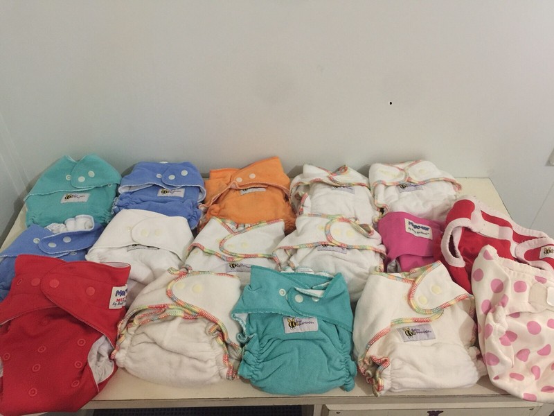 second hand cloth nappies
