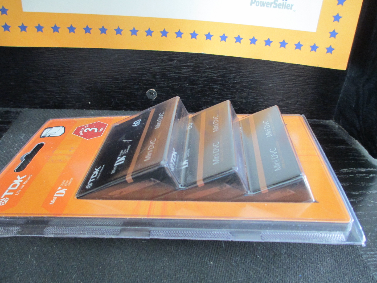 TDK 3-Pack Mini DVC Digital 60Min Camcorder Cassettes free shipping
