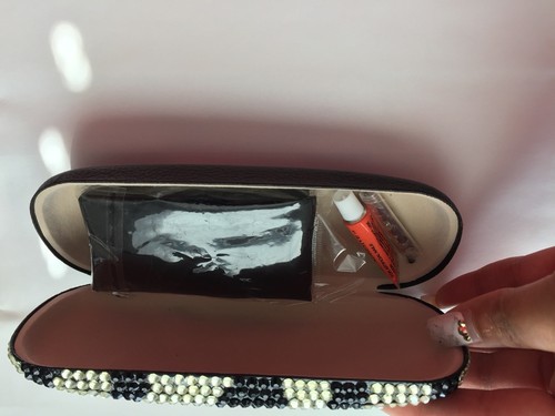 Blingged out Eyeglass case