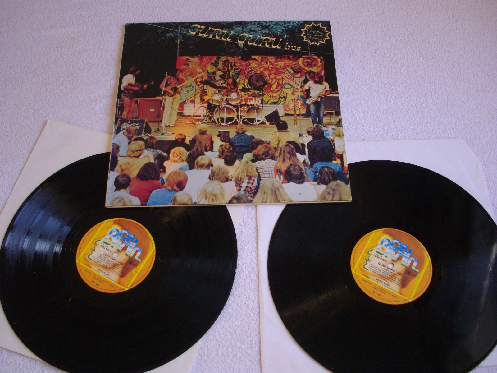 Guru Guru ‎– Live , Brain ‎– 0080.018-2 ,2 x LP Album