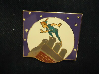 DISNEY AUCTIONS (P.I.N.S.) PETER PAN ON A CHIMNEY PIN LE 500