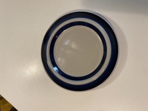食器 ARABIA FINLAND Vintage Blue Valencia by Arabia of Finland, 5 Piece Place