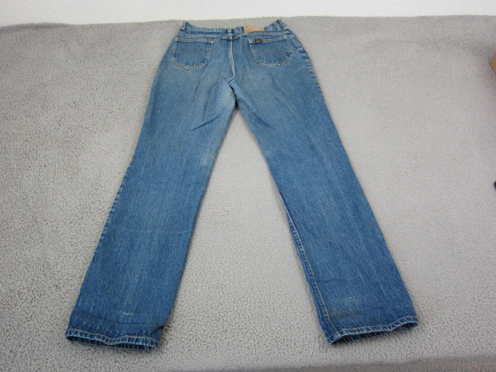 Vintage LEE Jeans Mens 28W x 30L Denim 80s Riders Zip Adult