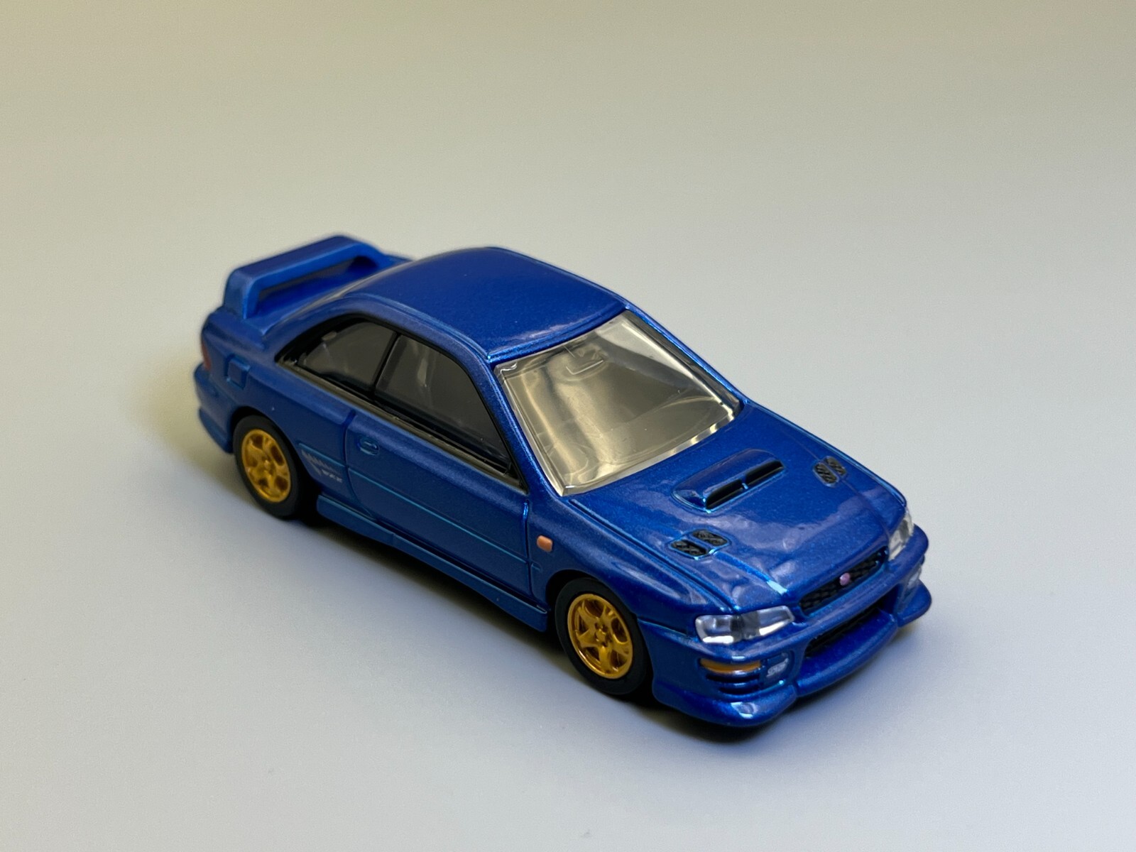 CARNEL 1/43 スバル WRX STI Type RA-R Blue Subaru Impreza WRX type R STi Version VI Limited 1999 (GC8