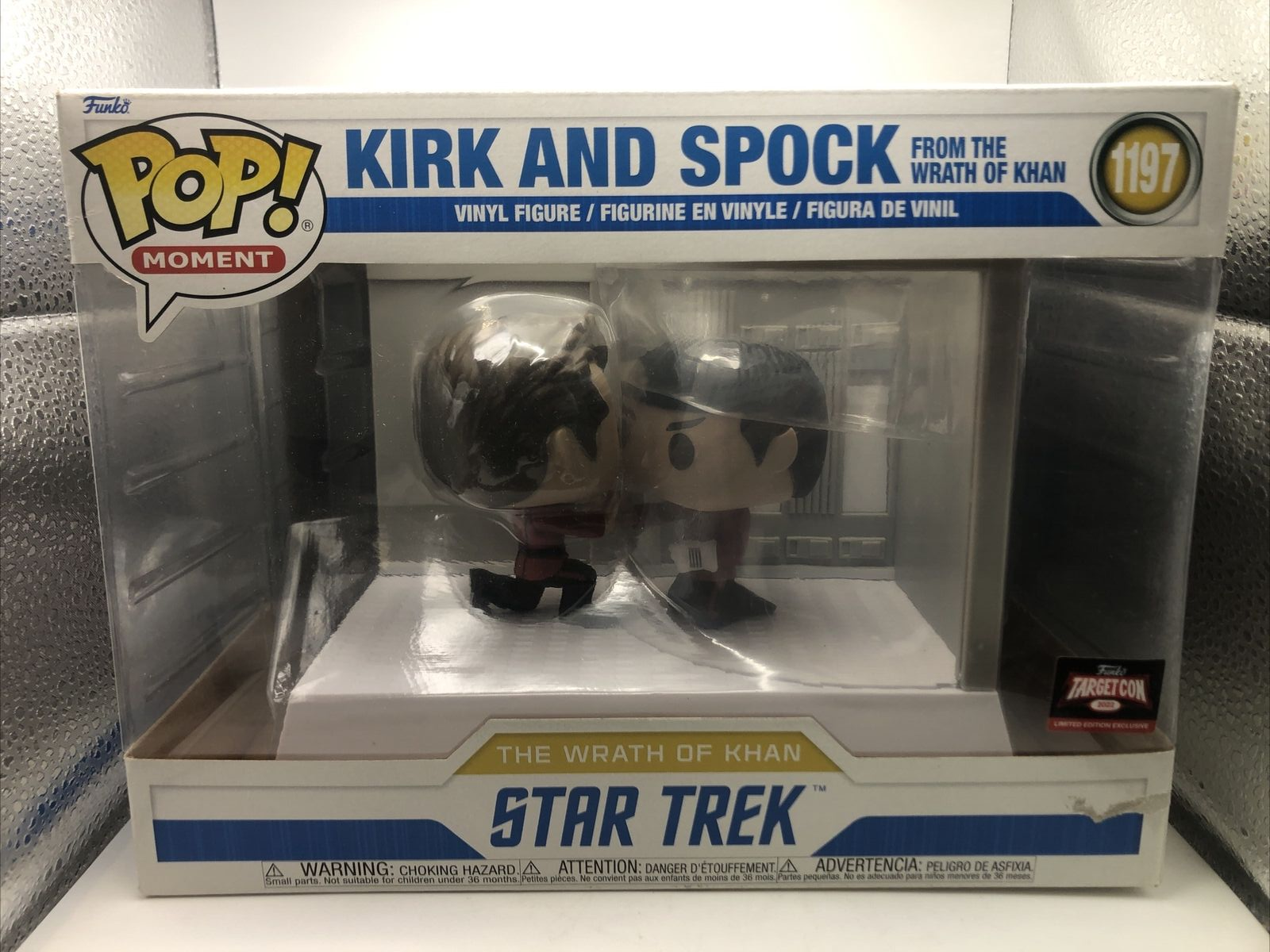 SF・ファンタジー・ホラー Funko Pop Star Trek Captain Kirk & Spock FUNKO POP! Moment: Star Trek Captain Kirk and Spock #1197