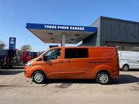 Ford Transit Custom 2.0 EcoBlue 130ps D/Cab L2 Limited Factory Crew Cab No Vat