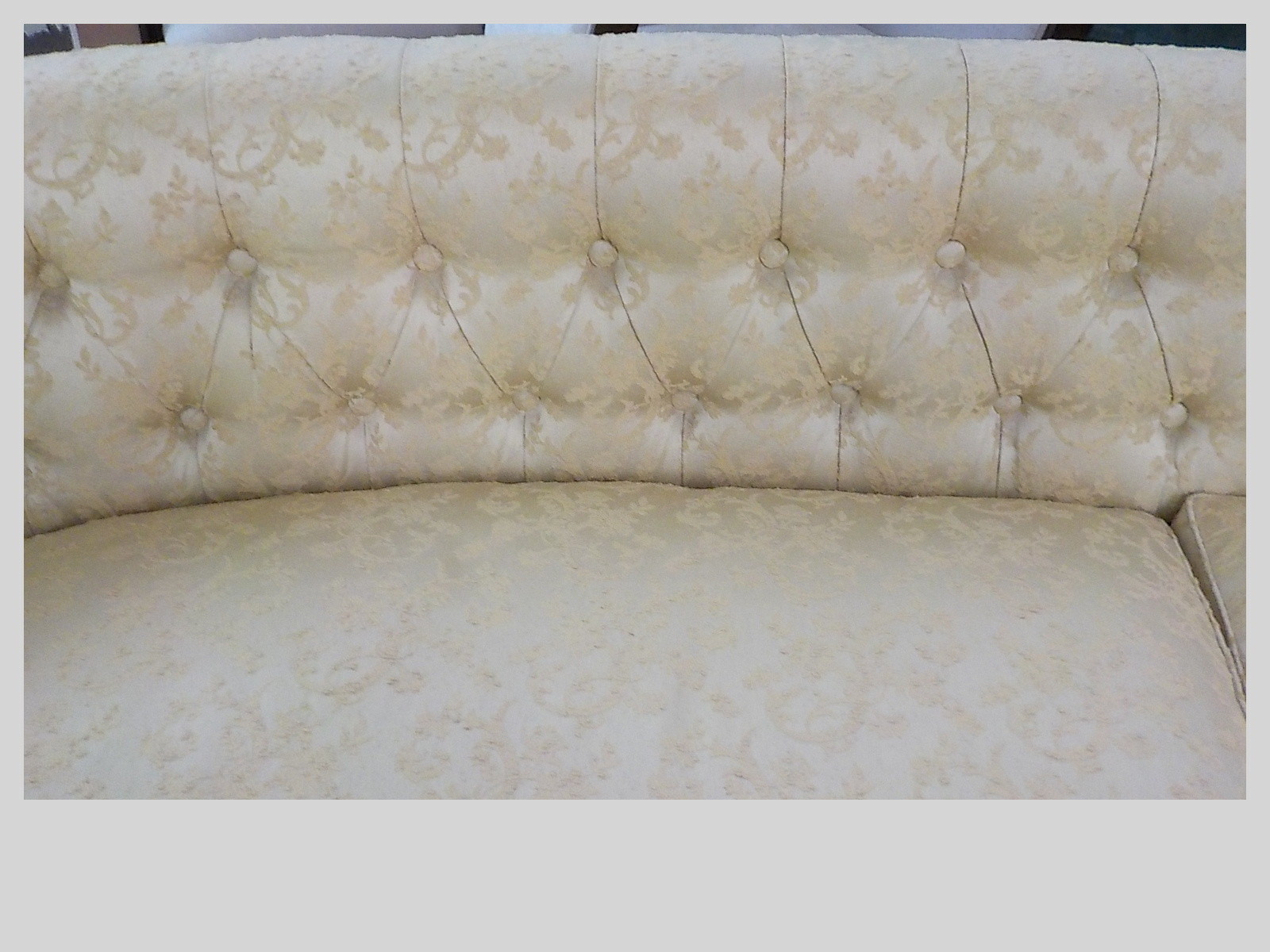 Henredon Dorothy Draper Curved Sofa for 'Heritage' Collection 1958