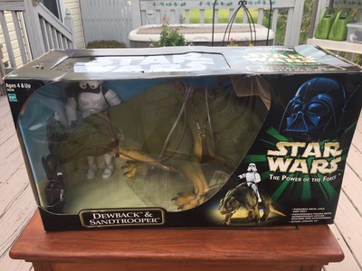 Hasbro Star Wars Power Of The Force Dewback Sandtrooper 12 in action figure