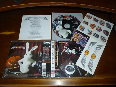 Helloween / Rabbit Don't Come Easy JAPAN+1 w/Sticker&Badge B3