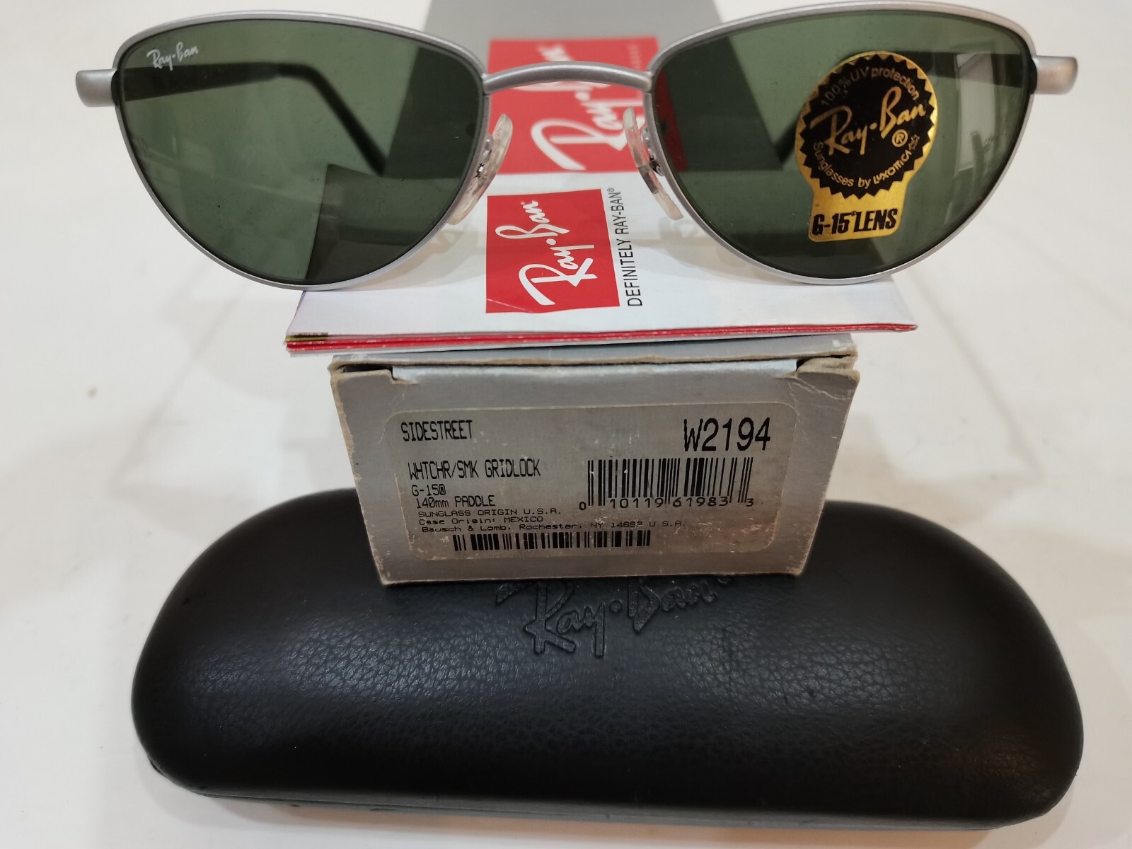美品希少！ Ray-Ban B&L ヴィンテージ90年代 W2642 ケース付 美品希少！ Ray-Ban B&L ヴィンテージ90年代 W2642 ケース付