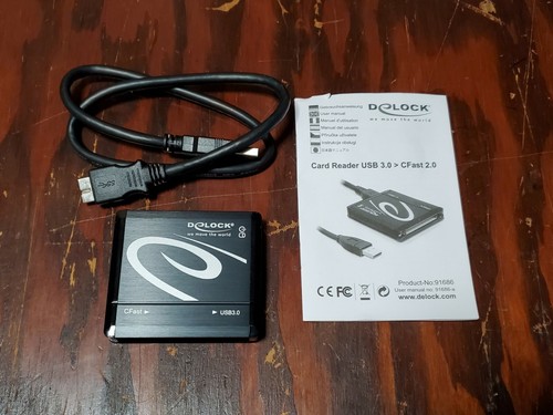 Delock 91686 SuperSpeed USB 3.0 CFast 2.0 Card Reader