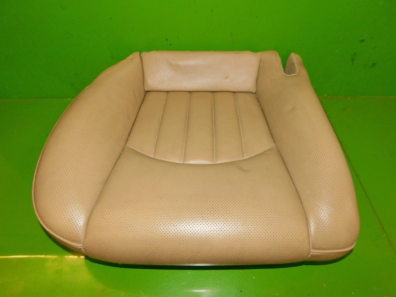 06-11 CLS 550 63 W219 OEM passenger right rear seat bottom cushion tan beige