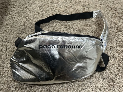 【関税込み】Shoulder Bag - Rabanne - Raphia - Silver 20241231_2_HANDBAGS_SHOULDERBA