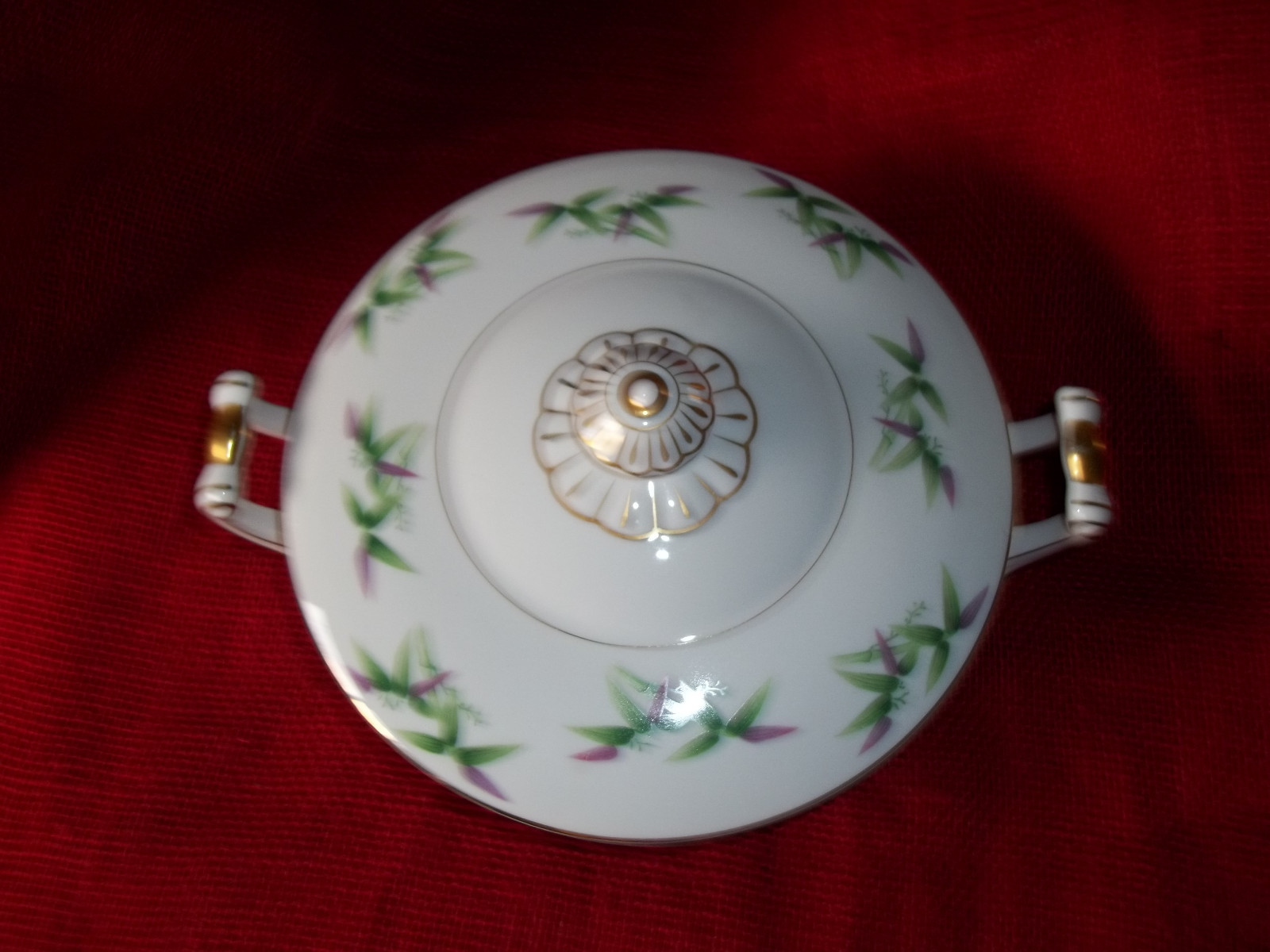 Vtg Mid Century Harmony House MANDARIN Fine China Japan Covered Casserole Tureen