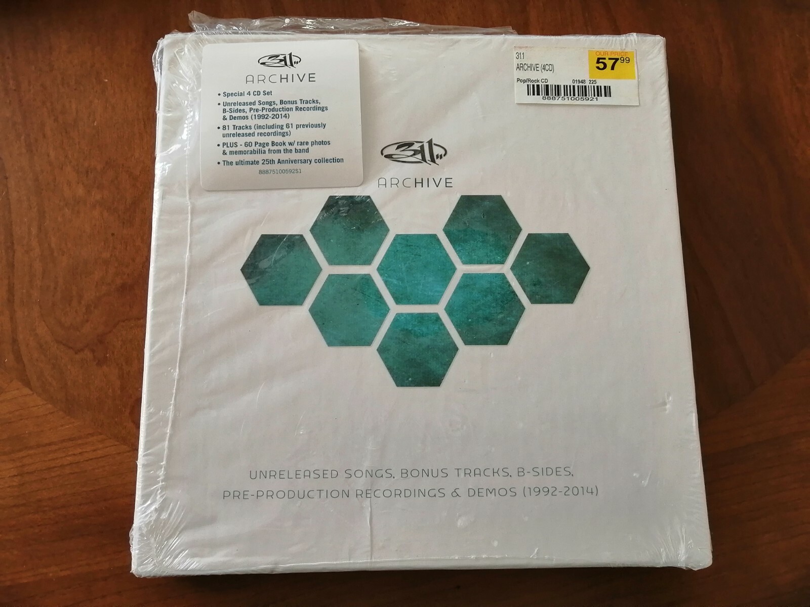洋楽 47 48 Archive by 311 (CD, Jun-2015, 4 Discs, Sony Music