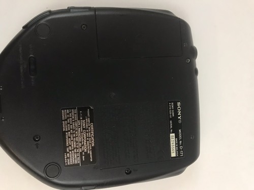 Sony Discman D-171 Portable CD Player Tested Working Free Shipping Sounds Great