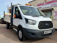 2020 Ford Transit 2.0 TDCi 130ps SRW 13ft 10'' Aluminium Dropside W/Tail Lift  D