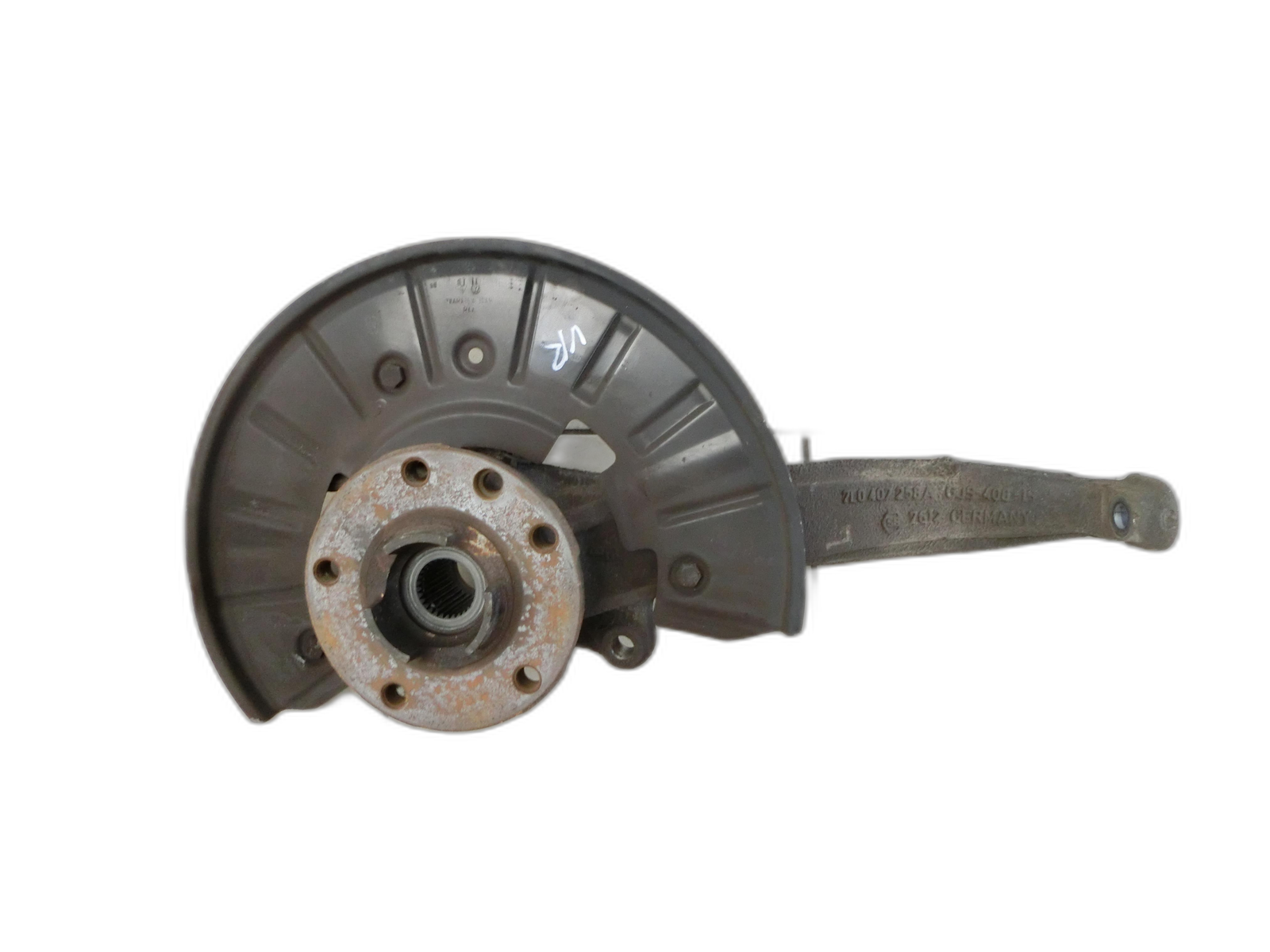 Audi Q7 4L 05-09 TDI 3,0 171KW Achsschenkel Radnabe mit ABS Rechts Vorne 96MM  - Bild 1