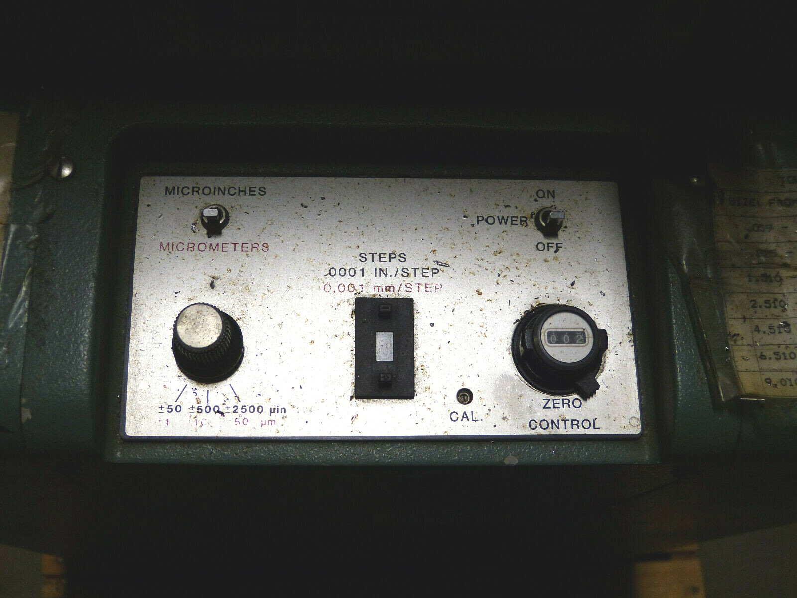 Federal Electronic Gage 136B-37W-37126, N2980 Horizontal Master Comparator