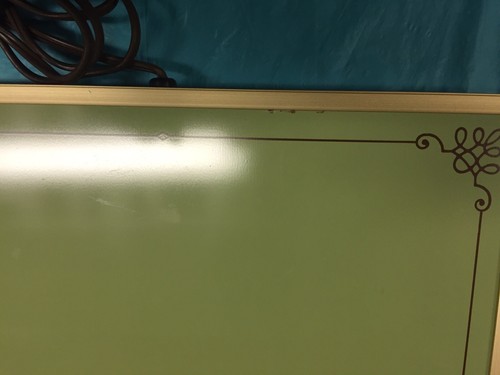 Vintage Mid-Century Modern Cornwall Hot Electric Tray Warming Tray #1418 Avocado