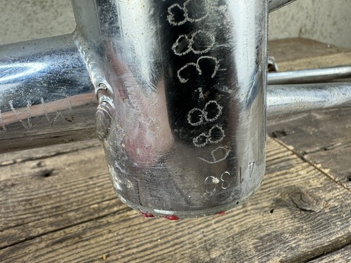 Robinson 20” Bmx Frame And Fork Vintage Old Mid School Bmx