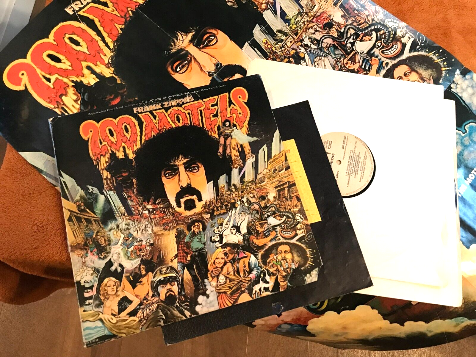 Frank Zappa 200 Motels 1971 Original Vinyl Double LP Record