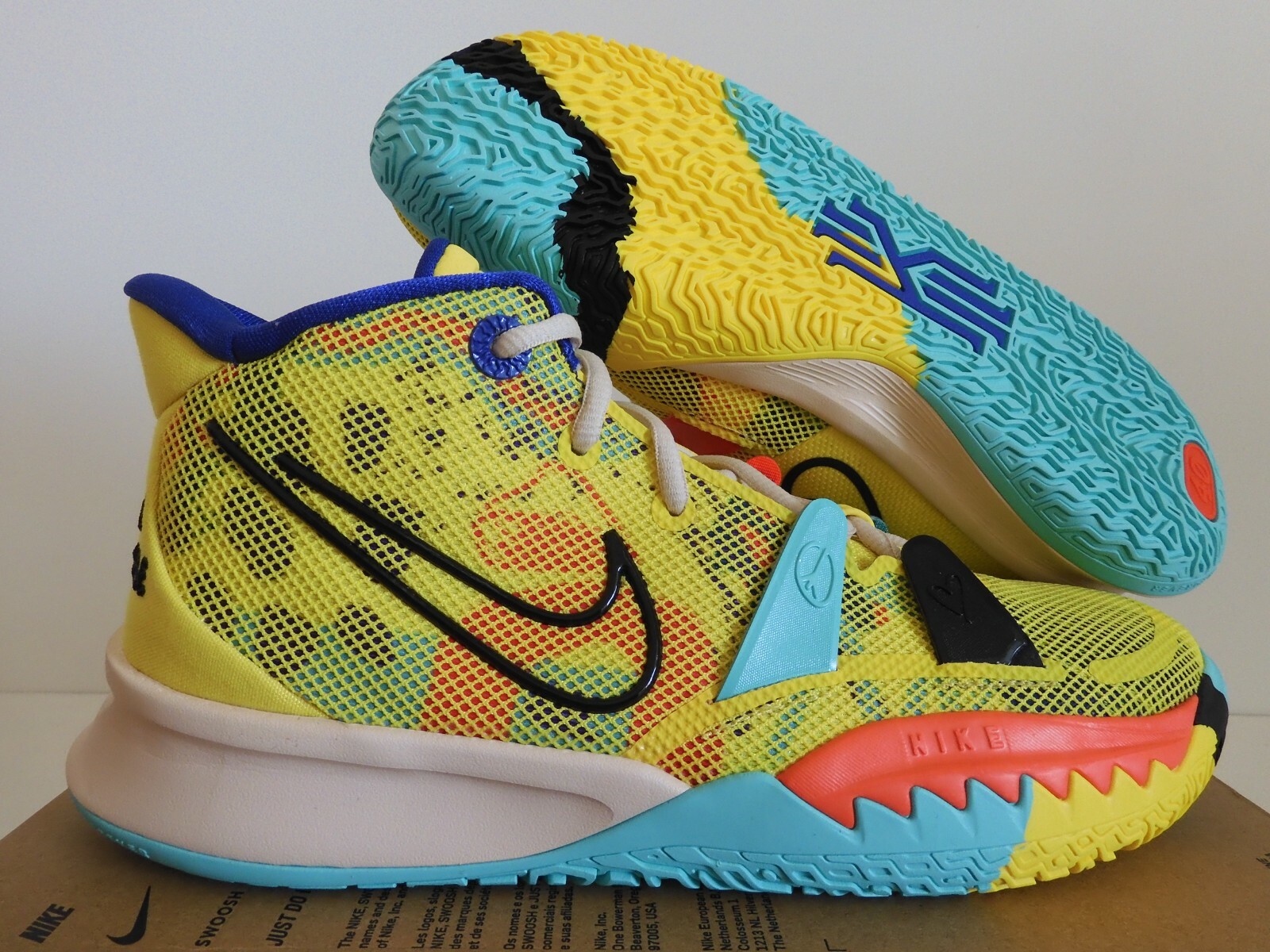 kyrie 7 1 world yellow