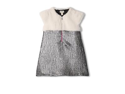 Детское жаккардовое платье унисекс Hatley Kids из искусственного меха (для малышей / Маленьких детей / больших детей)