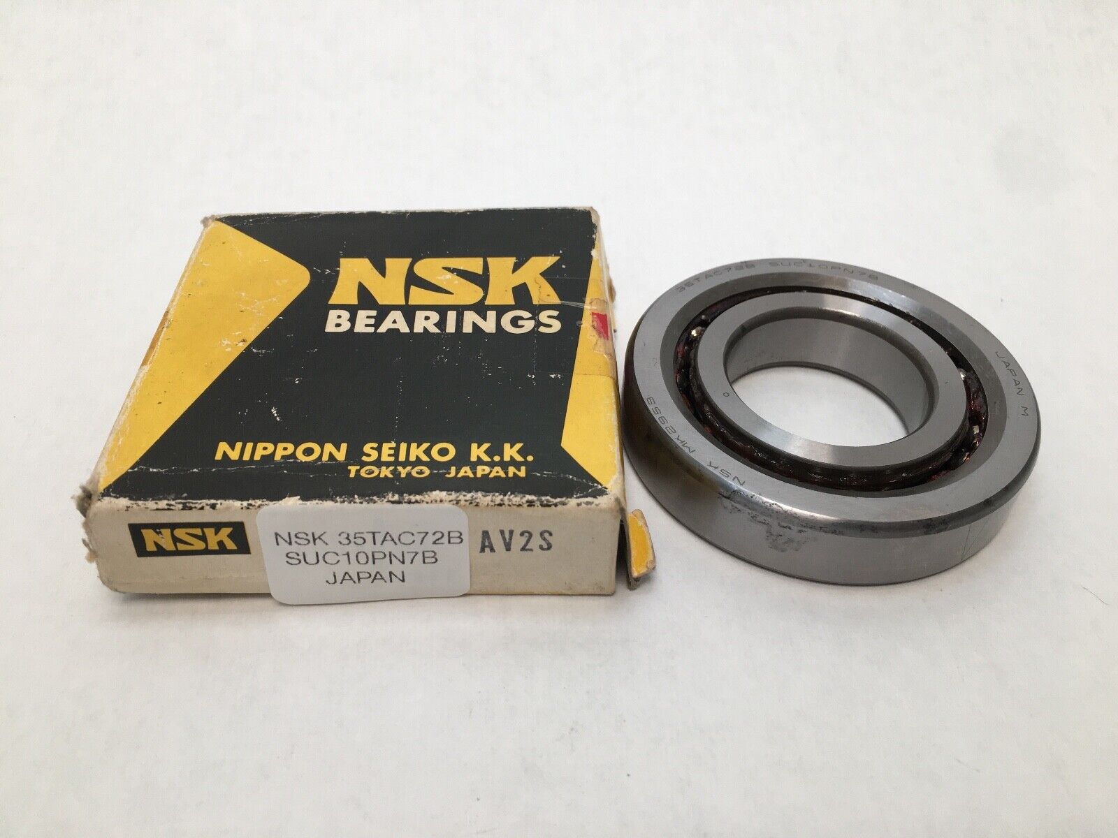 NSK 35TAC72BSUC10PN7B Angular Bearing 35x72x15mm 35 TAC 72 B NSK 35TAC72BSUC10PN7B Angular Bearing 35x72x15mm 35 TAC 72 B
