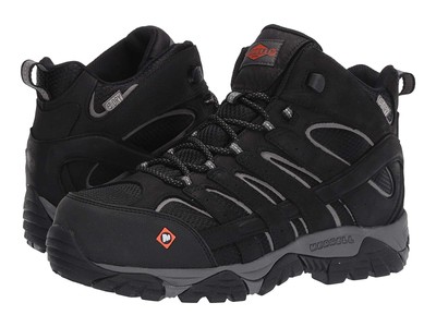

Мужские ботинки Merrell Work Moab Vertex Mid водонепроницаемые с композитным носком