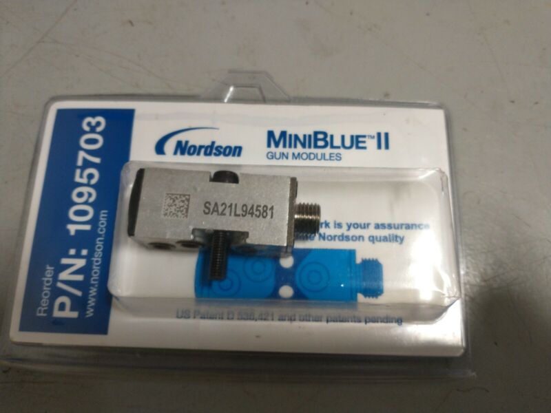 Nordson MiniBlue 2 Glue Gun Module Part# 1095703 Fast Shipping!!!