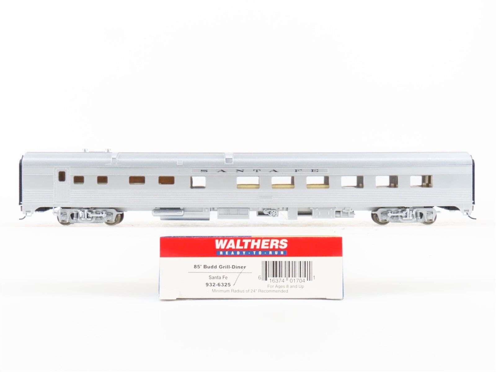 2S348 良品! WALTHERS HOゲージ 5両セット 85' BUDD Santa Fe 2S348 良品! WALTHERS HOゲージ 5両セット 85' BUDD Santa Fe
